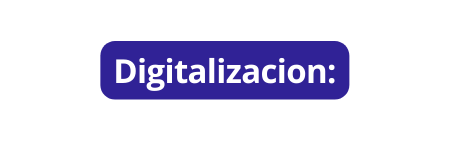 Digitalizacion